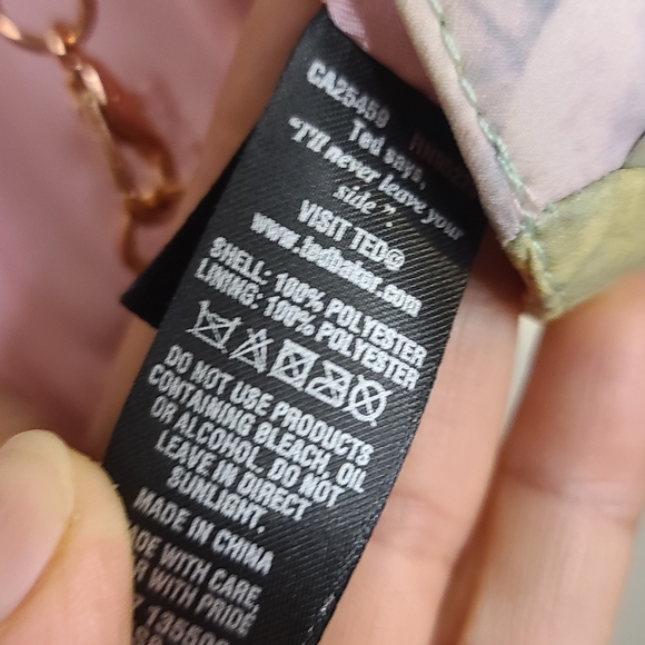 Ted Baker Floral Crossbody Bag - Multicolor Little Stain. See Photos - Picture 11 of 11